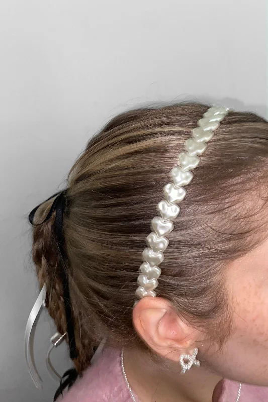 Epic Deals HEART PEARL HEADBAND
