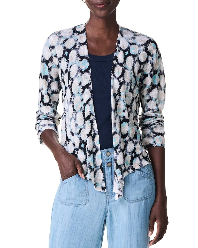 Final Offer NIC+ZOE Petite Sand Dollar 4-Way Linen-Blend Cardigan
