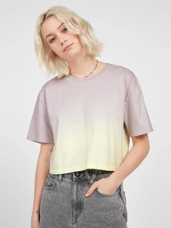 Weekend Bargains to Savor Galactic Stone Short Sleeve Shirt - Lavender