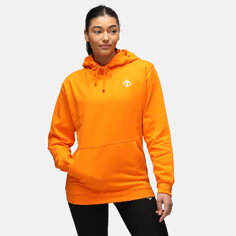 Reduced Rates Orange Diamond Hoodie