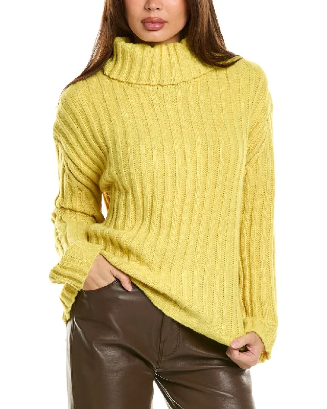 Early Bird Joseph A. Ribbed Turtleneck Sweater