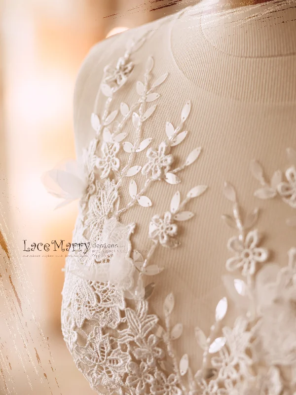 Super Sale Hand Beaded Bridal Crop Top