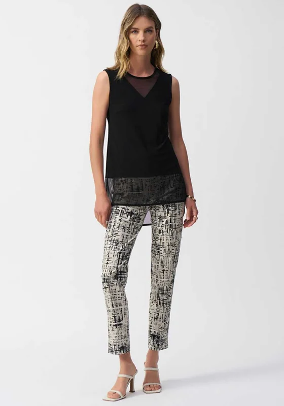 Weekend Specials to Celebrate Joseph Ribkoff Mesh Camisole, Black