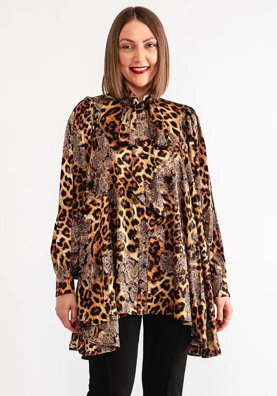 Bargain Alert Malissa J Patterned Blouse, Brown