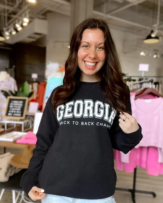 Bargain Bin Georgia Back To Back Champs Sweatshirt