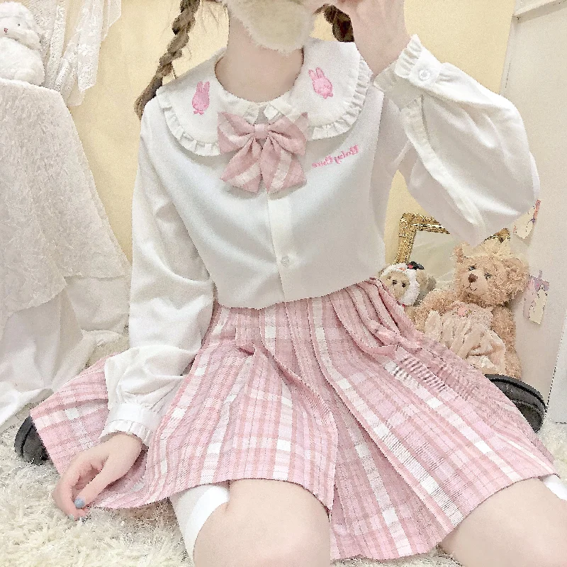 Special Discount Cute embroidered shirt PL51793