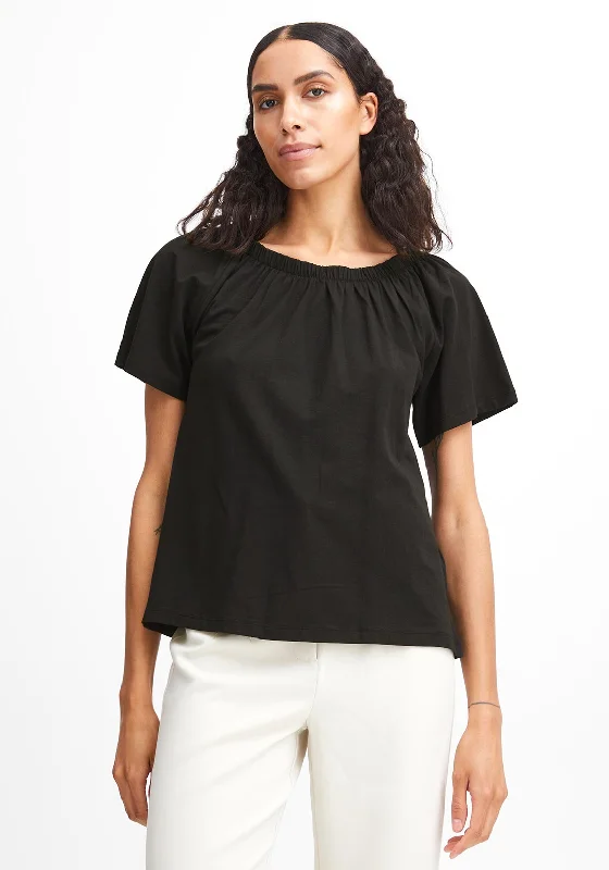 Stock Clearance B.Young Pandinna Off Shoulder Top, Black