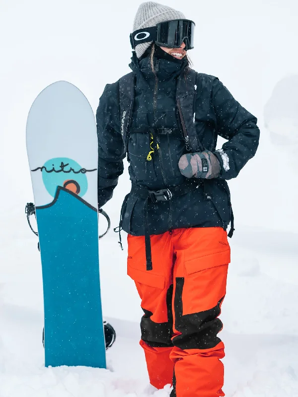 Incredible Offers Womens V.Co At Stretch Gore-Tex Pants - Orange Shock