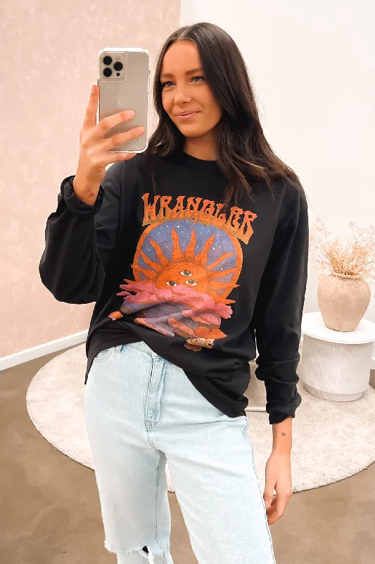Shop and Save Muso Long Sleeve Tee Setting Sun