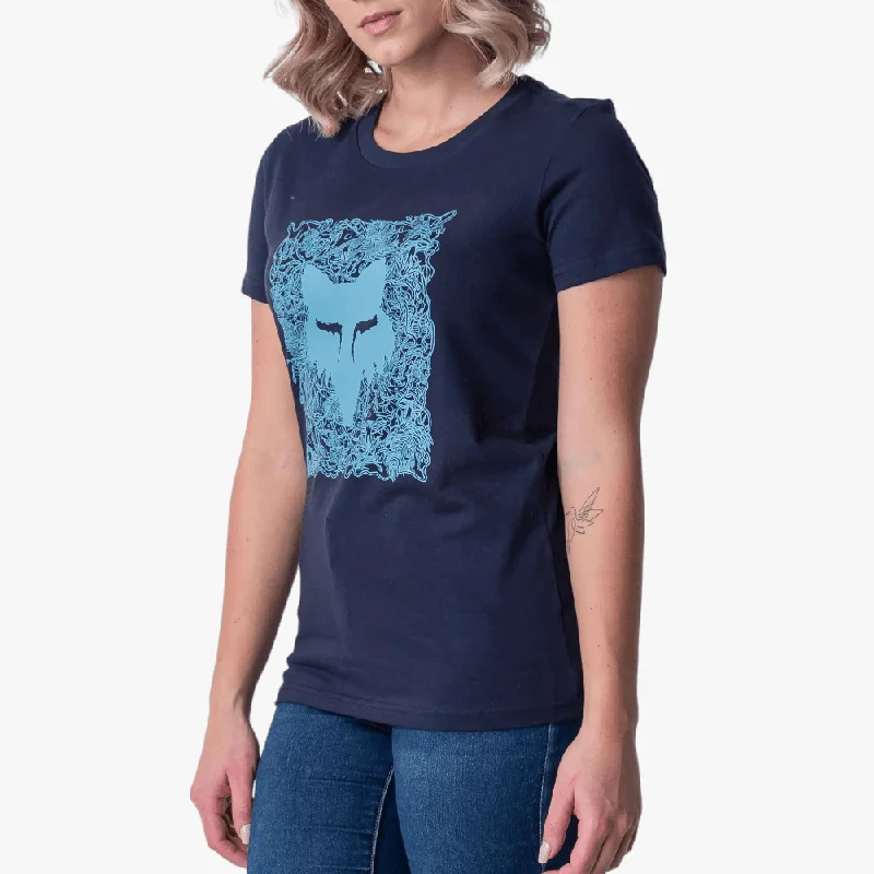Weekend Specials to Cherish Foz Womens Auxlry Crew Short Sleeve Tee Deep Cobalt