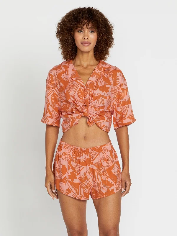 Big Savings Off Tropic Shorts - Burnt Sienna