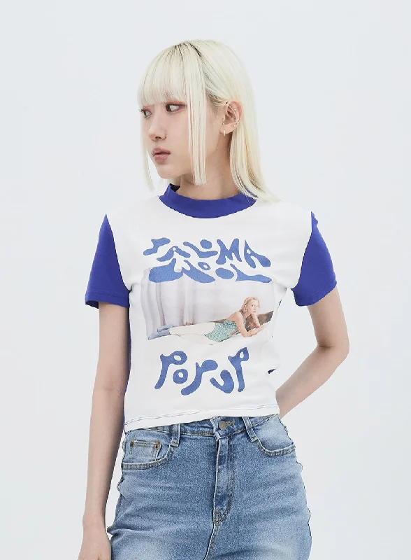 Weekend Bargains to Celebrate Photo Print Tee IU313