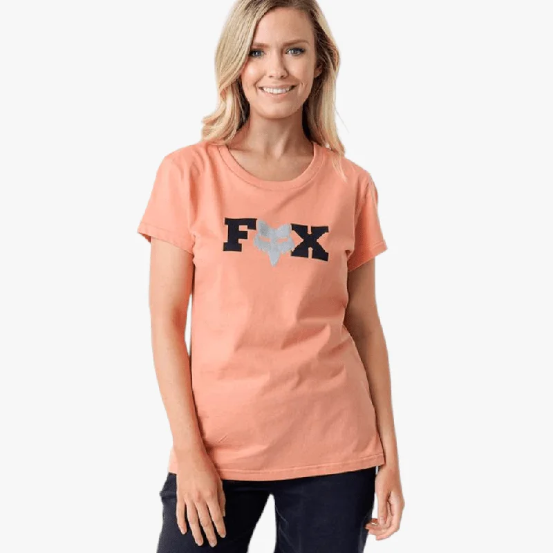 Weekend Offers That Dazzle Fox Womens Bracer Short Sleeve Tee Salmon