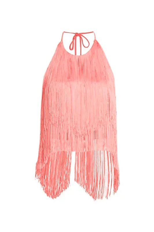 Mega Sale Paz Top In Coral Pink
