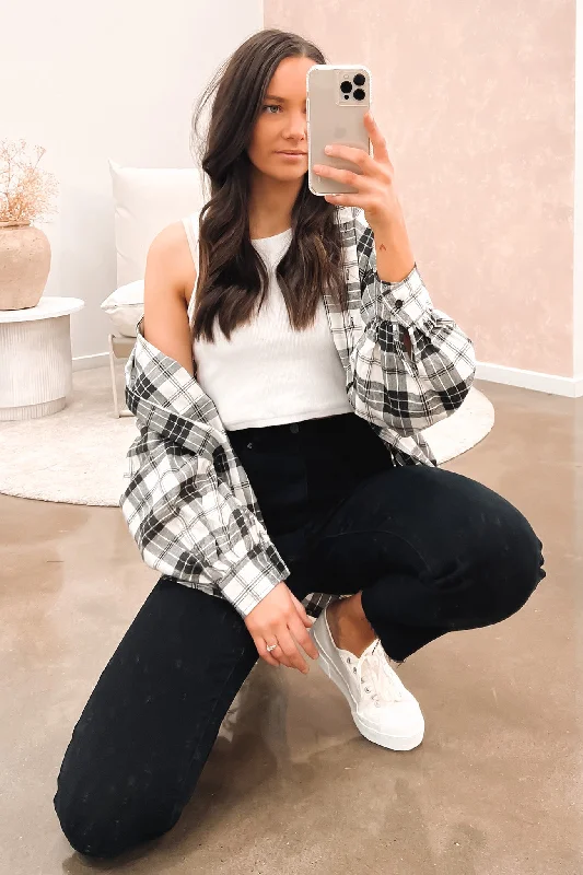 Deal Explosion Charlee Shirt Black White