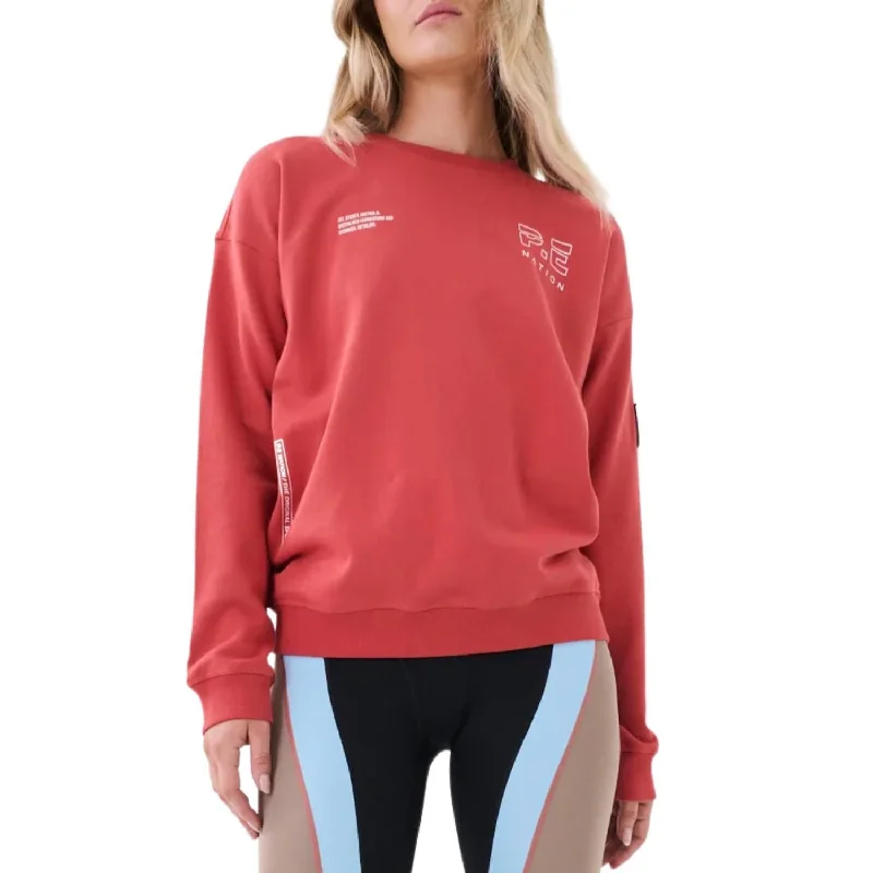 Grand Opening Sale Denizen Sweatshirt In Paprika