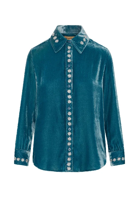 Make Your Weekend Count with Savings Stella Shirt in Velvet