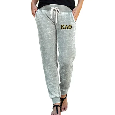 Limited Supply Sorority Zen Jogger Pants, 2-Color Greek Letters - JA8944 - EMB