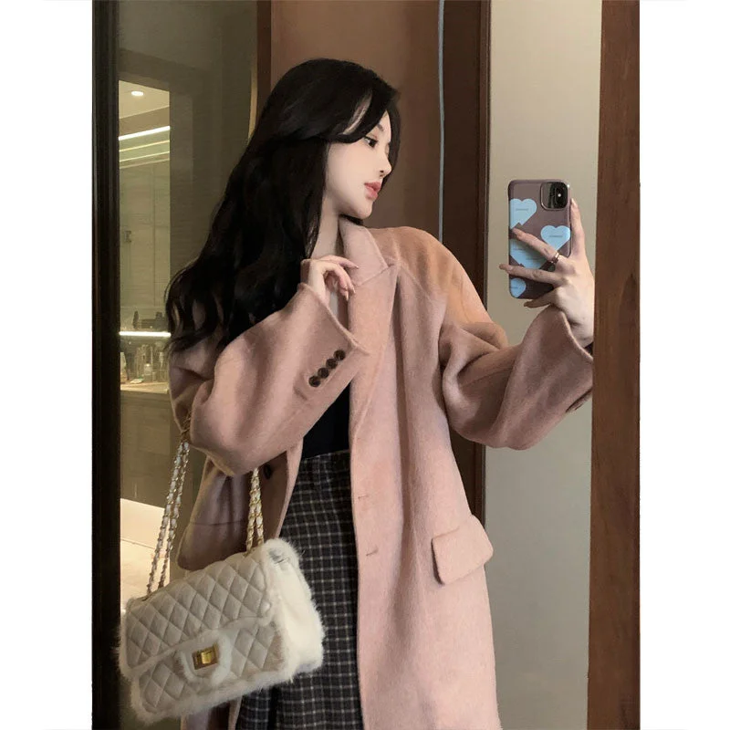 Final Offer pink long coat  PL52651