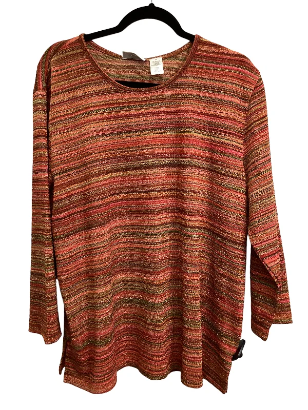 Top Long Sleeve By Alfred Dunner  Size: Xl