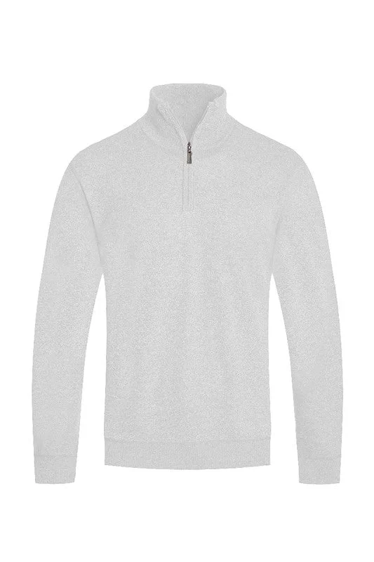 Weekend Savings Fiesta Weiv Mens Knit Quarter Zip Sweater