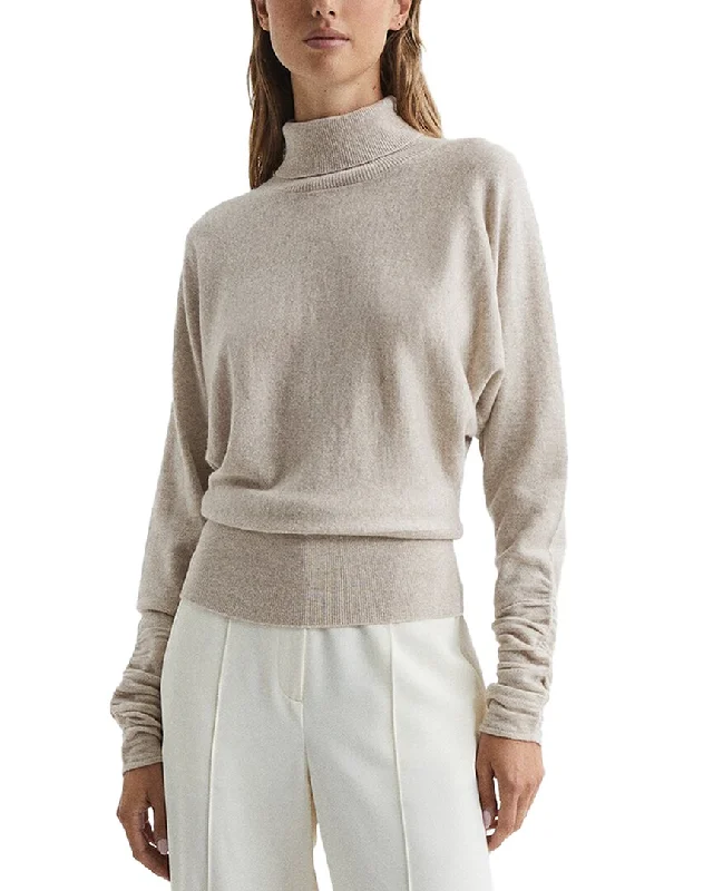 Lowest Prices Reiss Frankie Wool & Cashmere-Blend-Blend Roll Neck Jumper