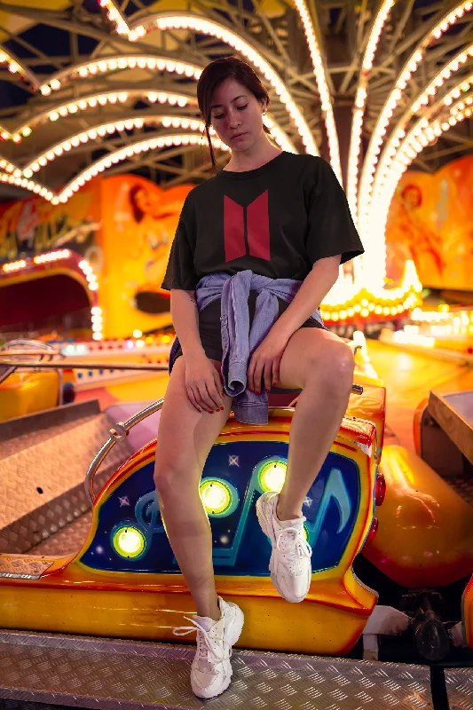 Deal Dash BTS LOGO - HALF-SLEEVE T-SHIRTS
