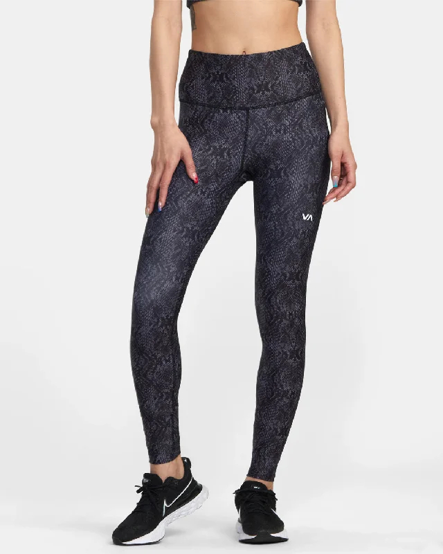 Hurry In VA Essential Workout Leggings - Snake