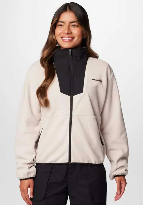 Super Deal Columbia Sequoia Grove™ Zipped Fleece, Beige and Black