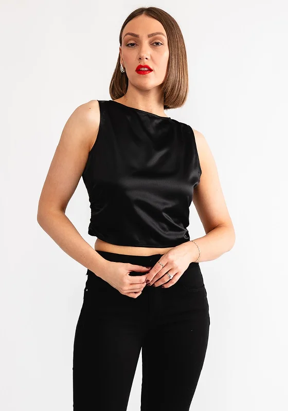 Weekend Savings Spree Vero Moda Merle Tie Back Top, Black
