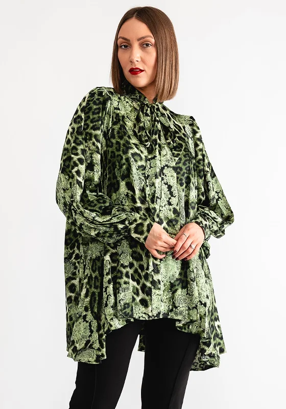 Online Specials Malissa J Patterned Blouse, Green