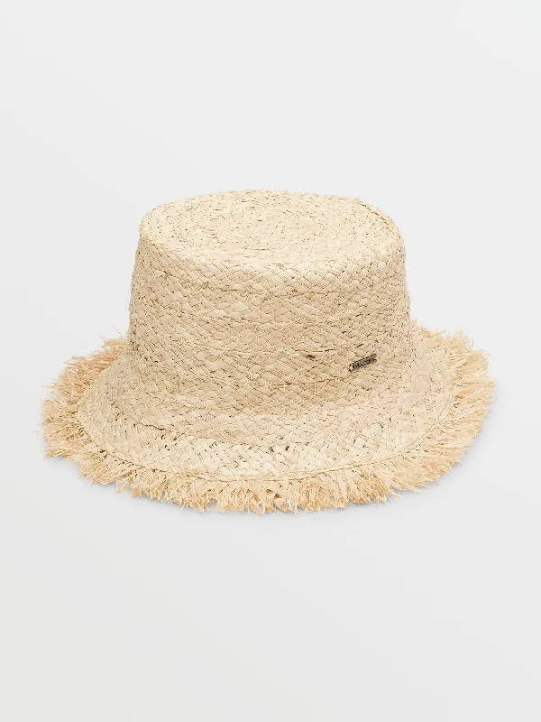 One-Day Only Sunny Bucket Straw Hat - Natural