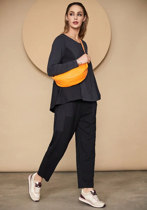 Exclusive Weekend Offers Inside Naya Contrast Side Panel Top, Grey