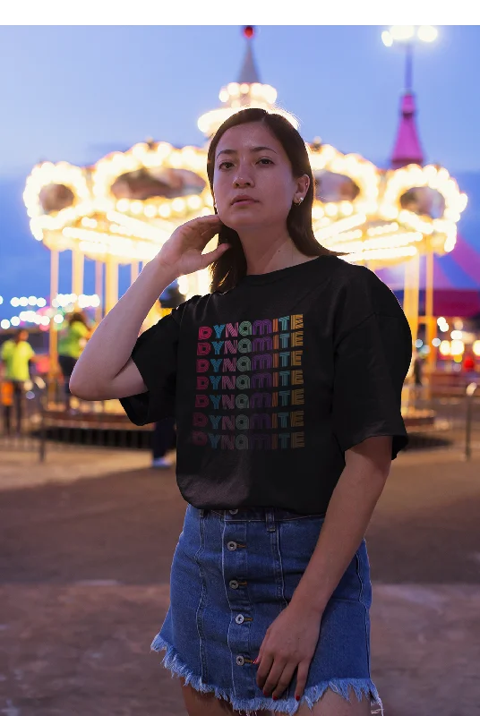 Weekend Specials to Enjoy BTS DYNAMITE - HALF-SLEEVE T-SHIRTS
