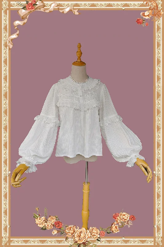 Infanta~Little Cotton Clouds~Sweet Cotton Lolita Blouse