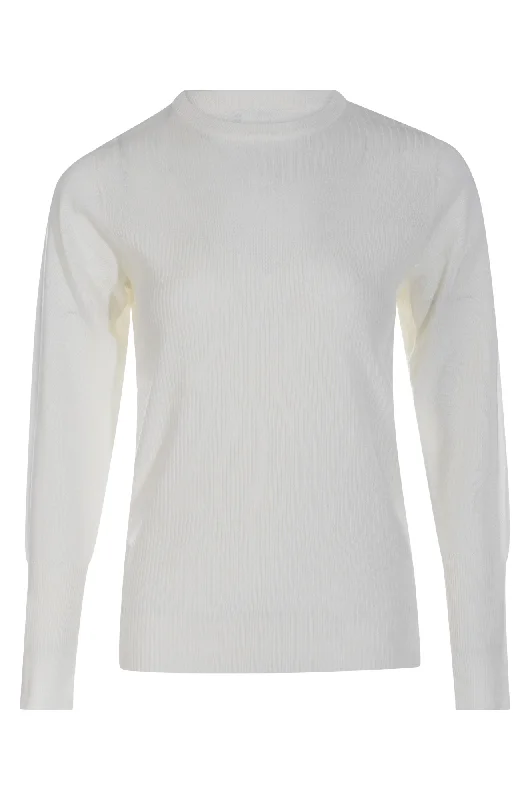 Massive Savings Touch of Wool Jersey | IVORY | 6348ZZ