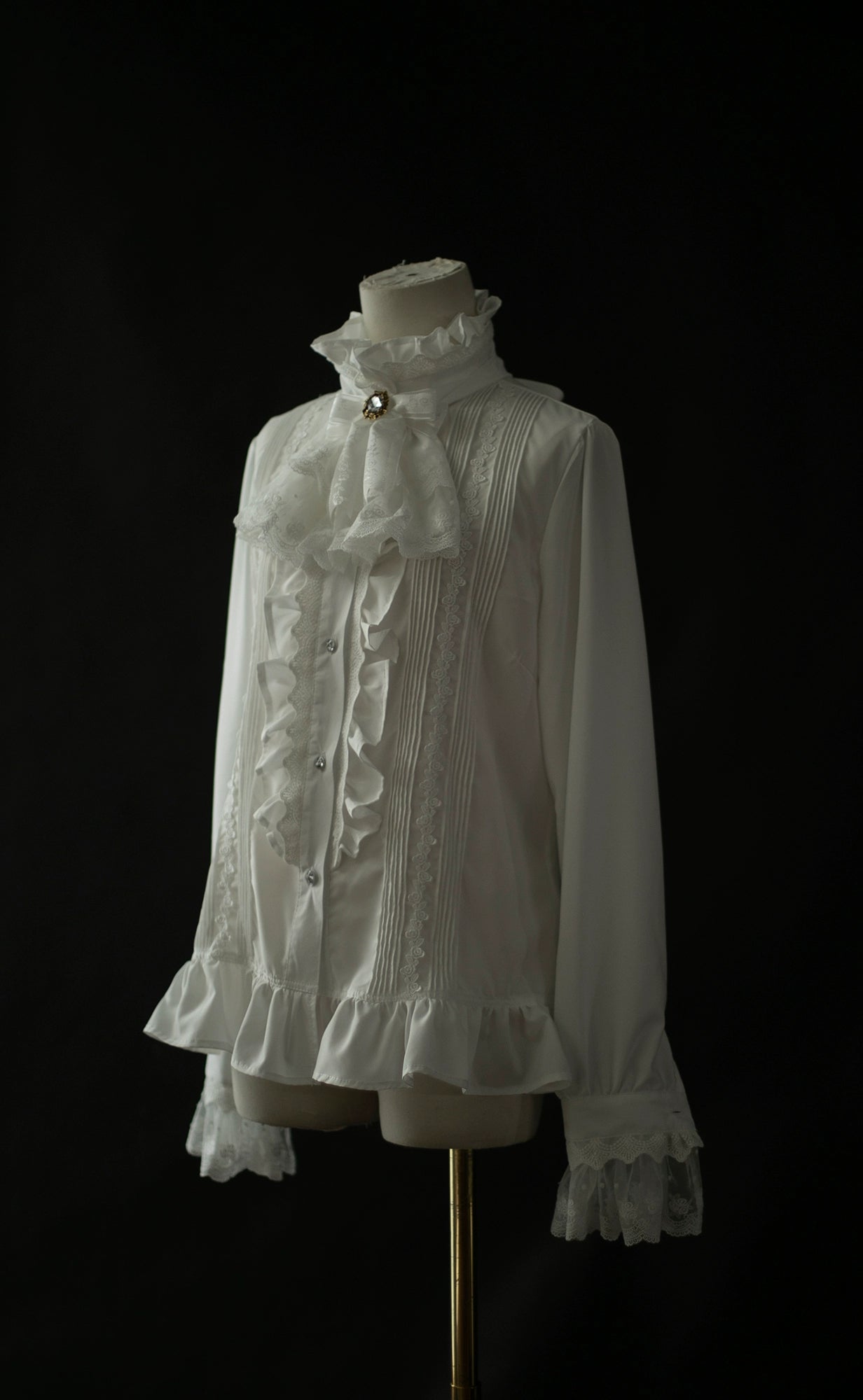 Sweet Dreamer~Elegant Ouji Lolita Blouse Long Sleeve Prince Lolita Shirt