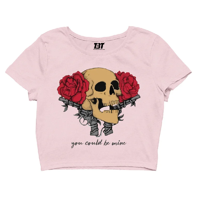 Guns N' Roses Crop Top - You Could Be Mine