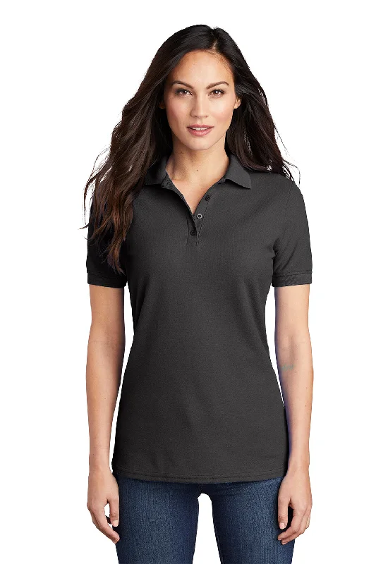 Weekend Specials You Can't Miss Port & Company Womens Core Stain Resistant Short Sleeve Polo Shirt - Charcoal Grey Weekend Specials You Can't Miss Port & Company Womens Core Stain Resistant Short Sleeve Polo Shirt - Charcoal Grey