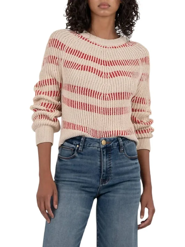 Weekend Offers That Shine Reagan Sweater In Taupe
