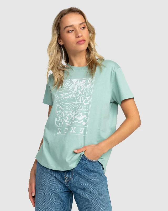 Womens The Beach Sand T-Shirt