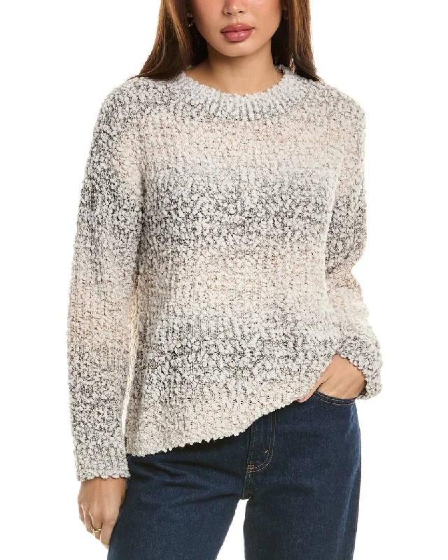 Super Bargain Bobeau Popcorn Knit Sweater