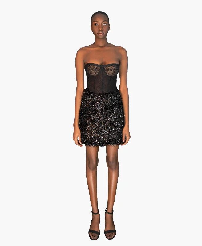Mega Deal Zelia lace bustier top