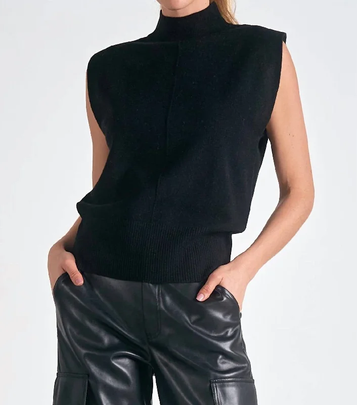 Final Clearance Savannah Top In Black