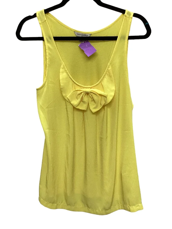 Yellow Top Sleeveless Banana Republic, Size L