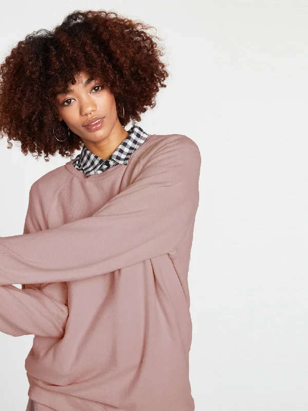 Weekend Specials to Snag Lived In Lounge Fleece Sweatshirt - Raisin