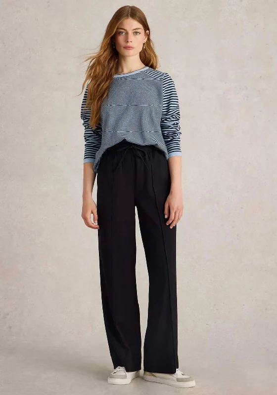 Amazing Deals White Stuff Ciara Sparkle Striped Top, Blue