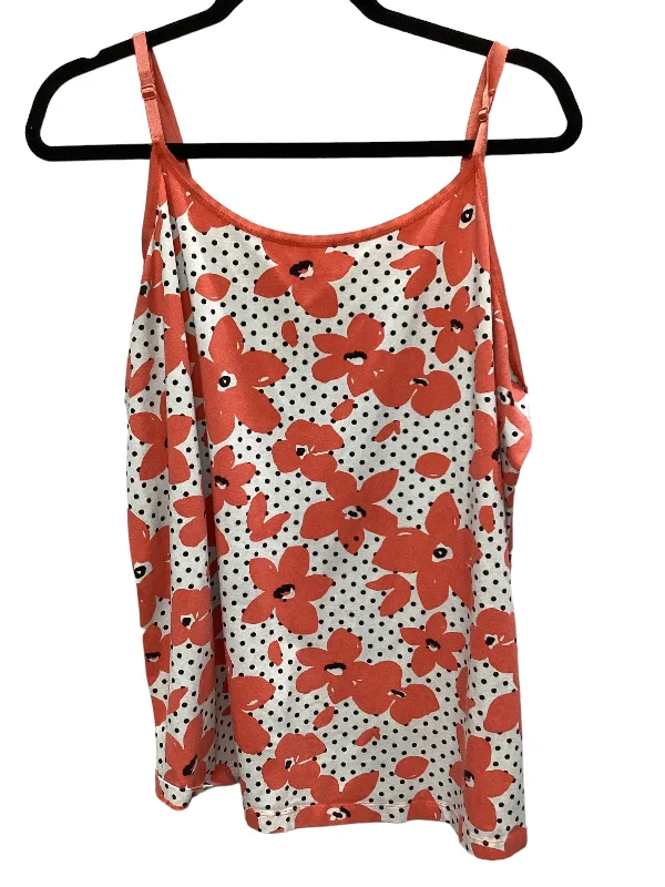 Floral Print Tank Top Lane Bryant, Size 1x