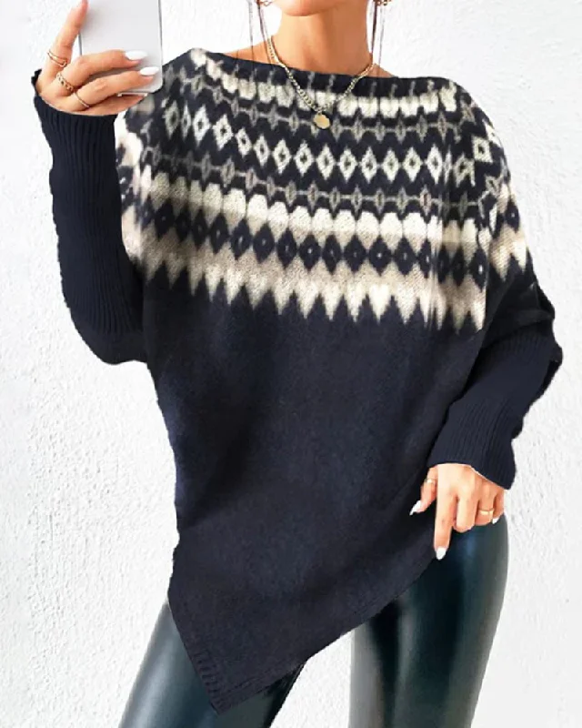 Weekend Deals to Make You Happy BerryBetty - Casual round neck sweater