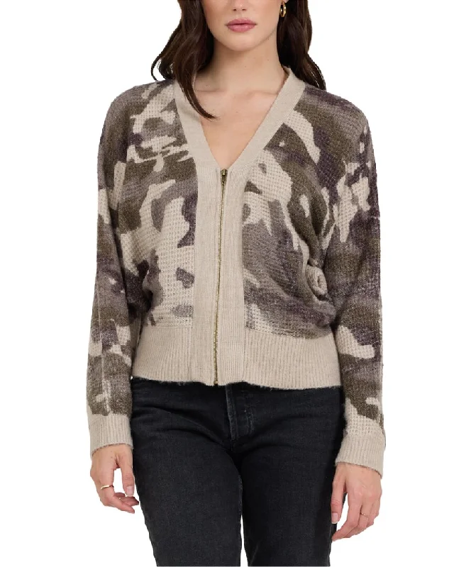 Weekend Deals to Make You Smile Vintage Havana Camo Zip Up Sweater